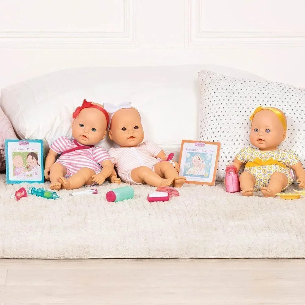 Baby Sweetheart by Battat  - Feeding Time 12-inch Soft-Body Newborn Baby Doll - Picture 2 of 8